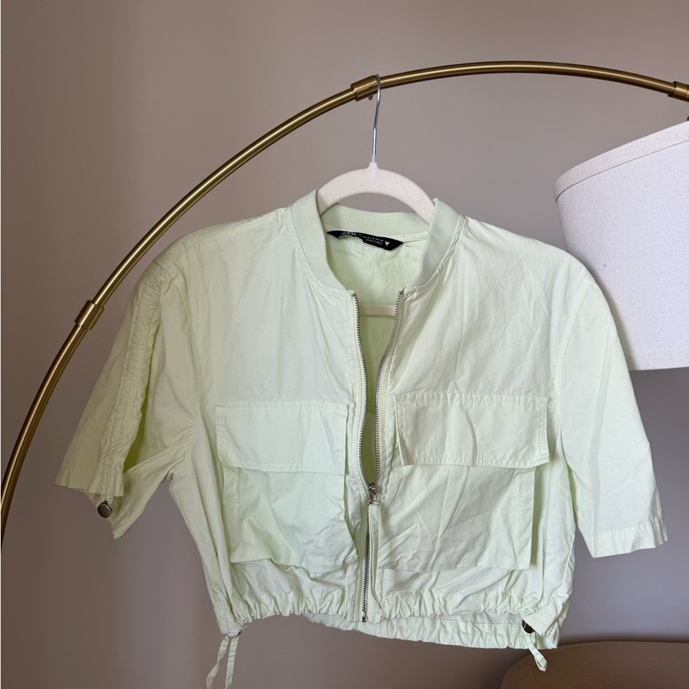 Zara Mint Green Jacket